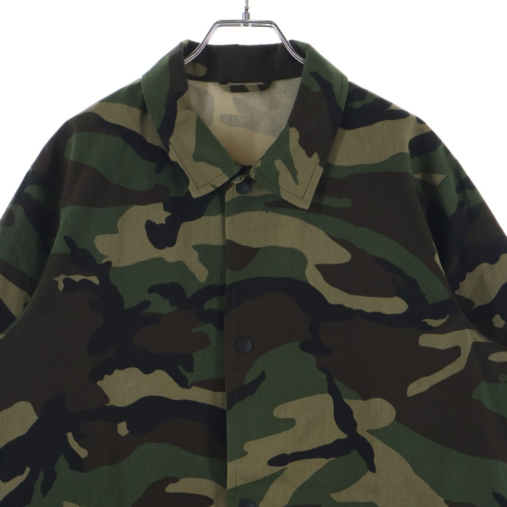SOPHNET.(ソフネット) 16AW COACH BLOUSON アーチロゴ カモフラ ブルゾン コーチジャケット カーキ SOPH-167043