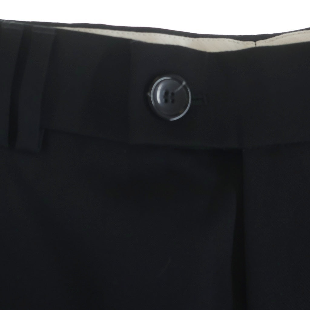 NAMACHEKO(ナマチェコ) 24AW CLINT TAILORED TROUSER クリント テーラードトラウザーズ スラックス ブラック NW24-502-N2002-9999