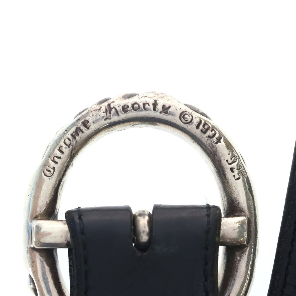 CHROME HEARTS(クロムハーツ) BLT SCRLREC スクロール レクタングルスクロール レザーベルト