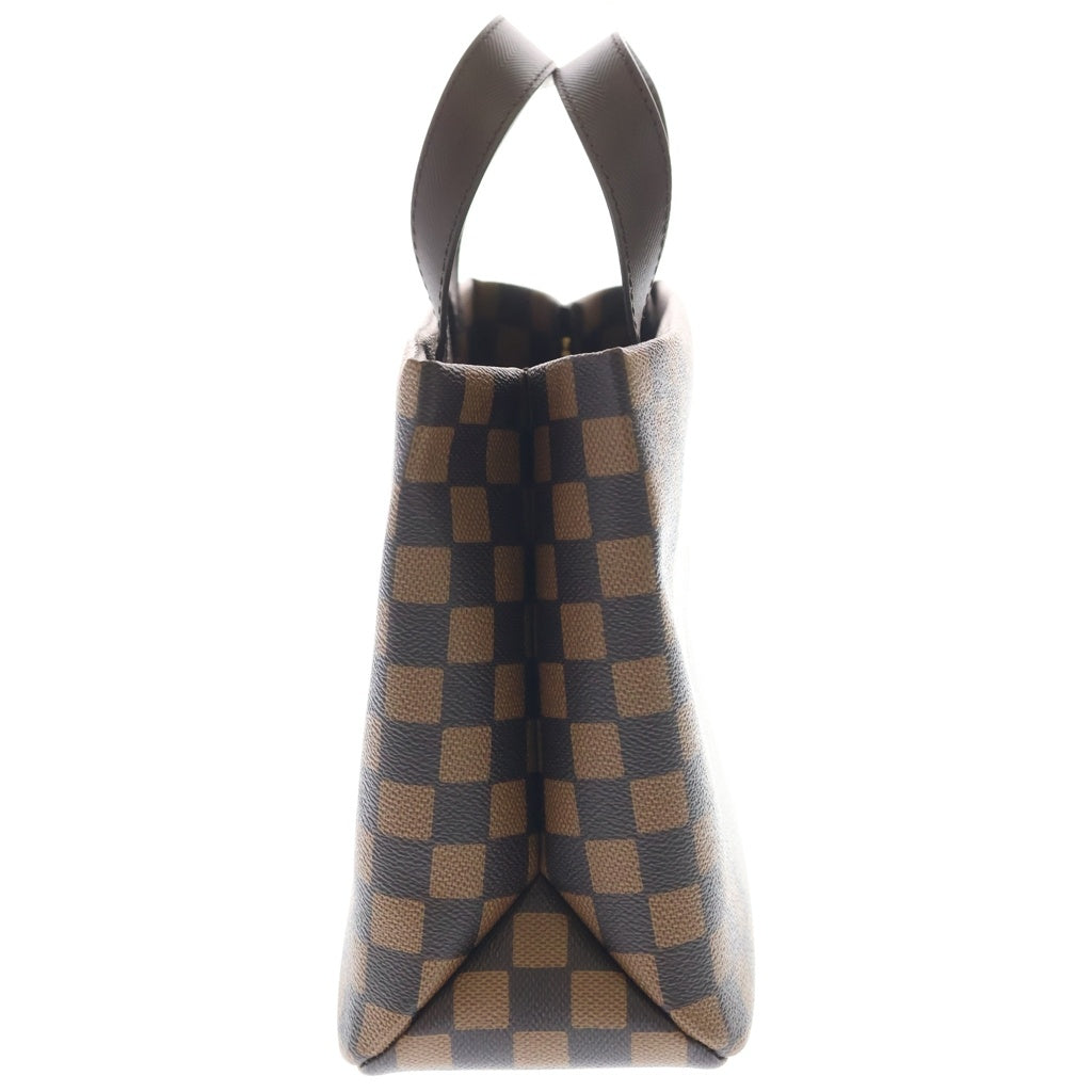 LOUIS VUITTON(ルイヴィトン) ×NIGO ニゴ ダミエ ショッパートート MINI 2WAY ハンドショルダーバッグ ブラウン N40810 RFID レディース
