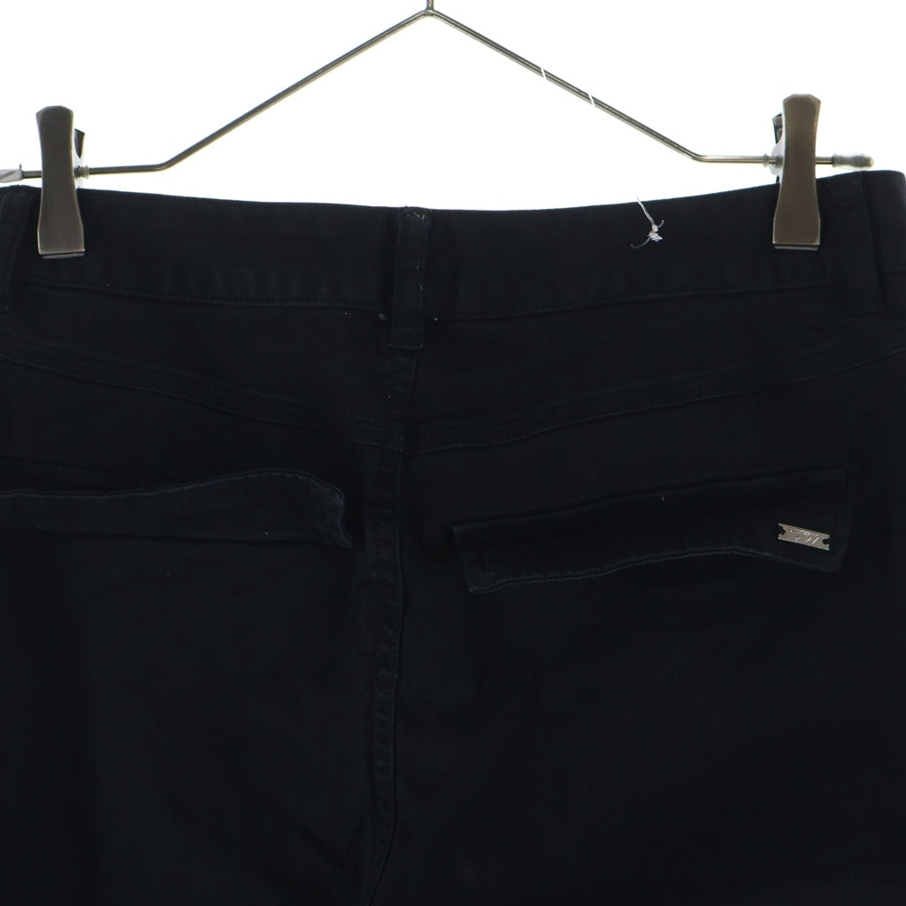 DIESEL ディーゼル P-MIRTA-NOVO フラップポケット デニム カーゴパンツ ブラック A15541 DIESEL(ディーゼル) P-MIRTA-NOVO フラップポケット デニム カーゴ