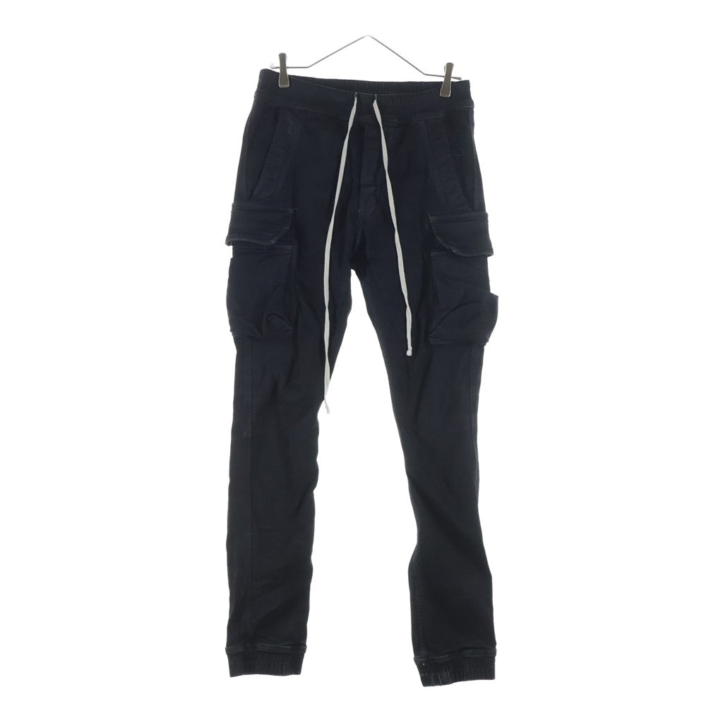 Rick Owens DRKSHDW(リックオウエンス ダークシャドウ) Mastodon Cargo Joggers マストドン カーゴ ジョガーパンツ ブラック DU01C6386-SBB