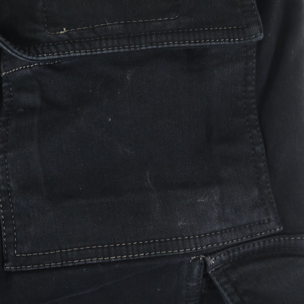 Rick Owens DRKSHDW(リックオウエンス ダークシャドウ) Mastodon Cargo Joggers マストドン カーゴ ジョガーパンツ ブラック DU01C6386-SBB