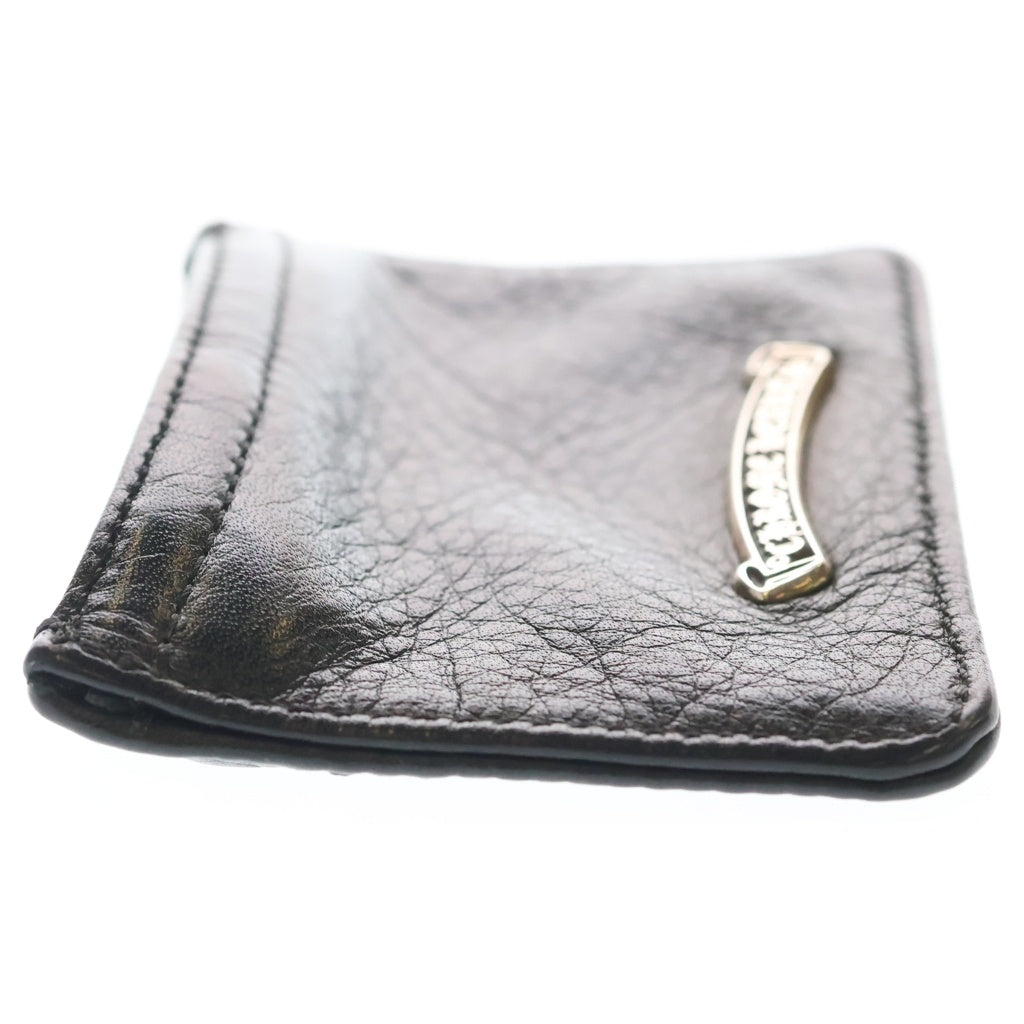 CHROME HEARTS(クロムハーツ) ZPR CHNG PURSE チェンジパース ダガージップ レザーコインケース ブラック