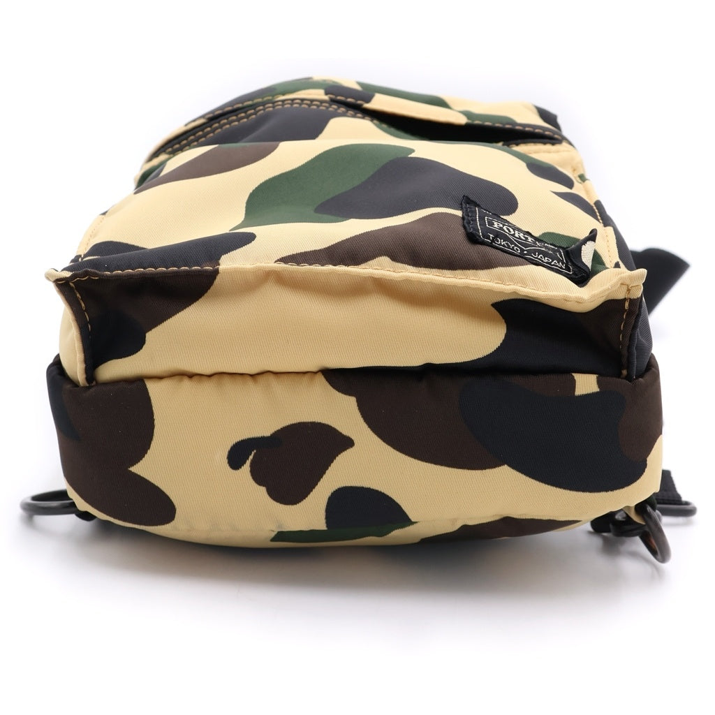 PORTER(ポーター) ×A BATHING APE 1ST CAMO ONE SHOULDER BAG ファーストカモワン ショルダーバッグ イエロー/グリーン 001GDD831904X