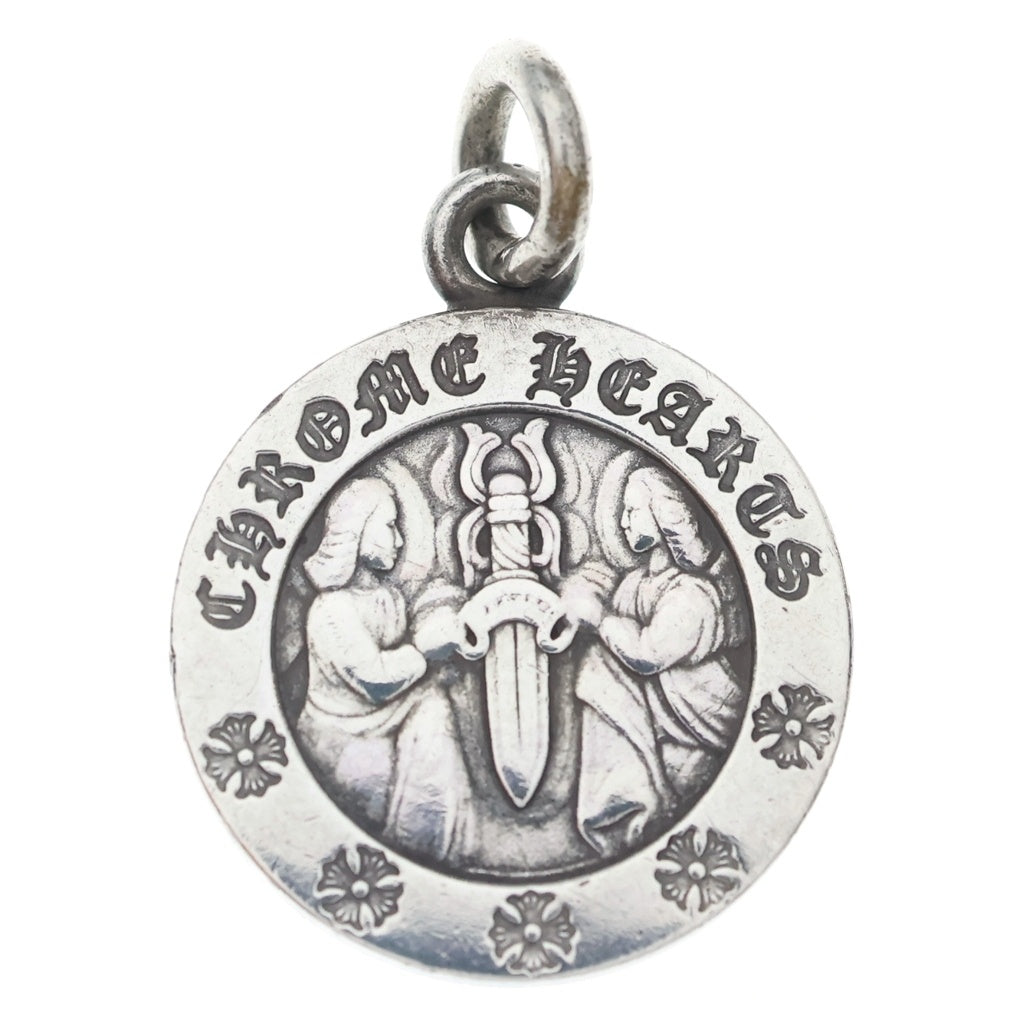 CHROME HEARTS(クロムハーツ) CHRM ANGL MDL V2 エンジェルメダルチャーム ペンダントトップ シルバーBCA229