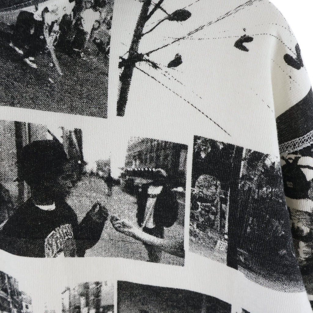 SUPREME(シュプリーム) 06AW ×Ari Marcopoulos Photo Hoodie アリ マルコポロス フォトプリント プルオーバースウェットパーカー フーディー ブラック/ホワイト