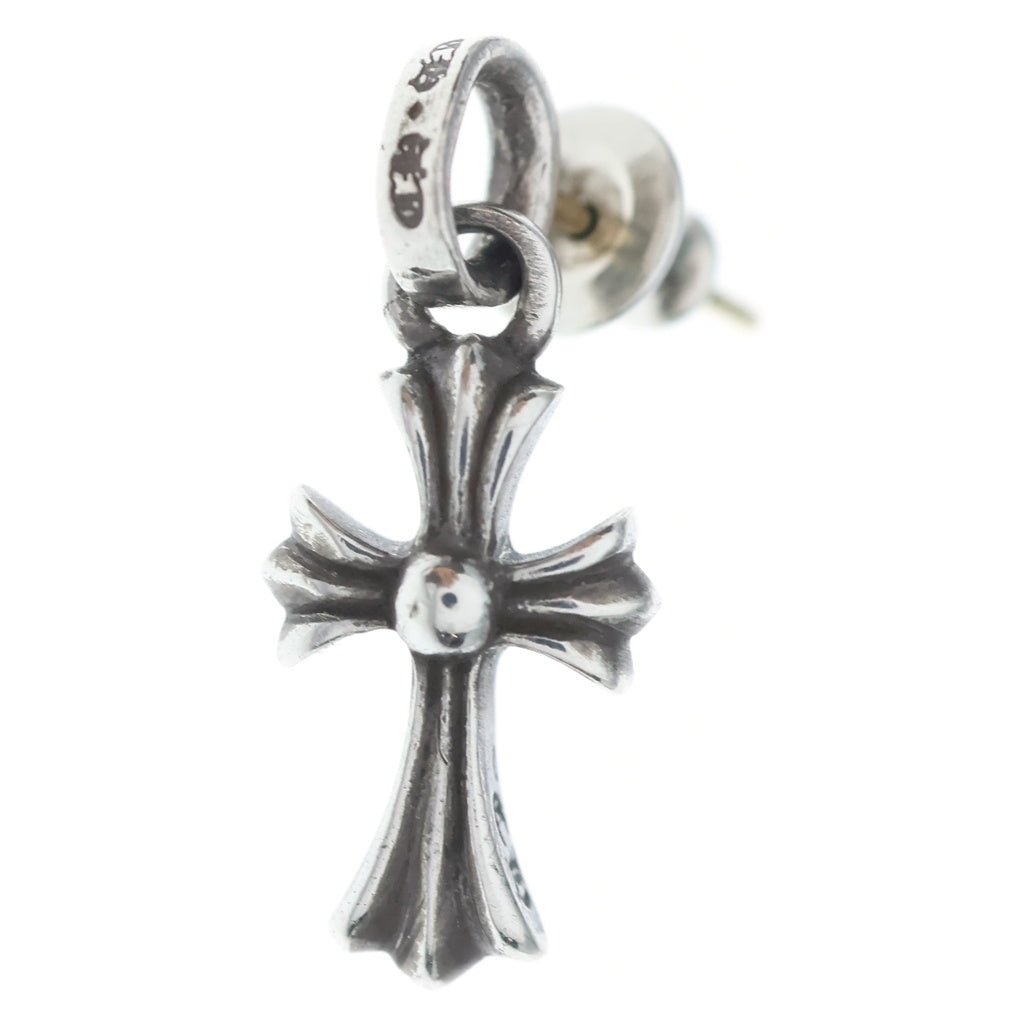 CHROME HEARTS(クロムハーツ) BBY F PPRCHN ベイビーファットクロス ドロップピアス シルバー BCA090