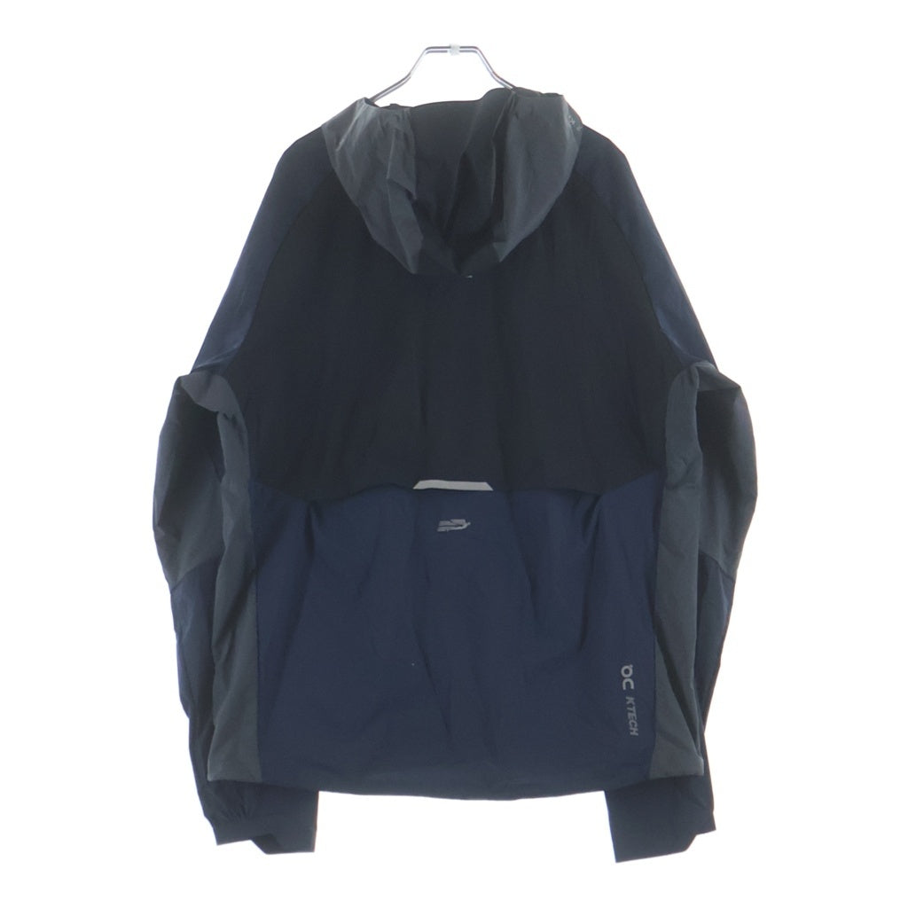KITH(キス) 26SS ×ON CORE JACKET MIDNIGHT オン コア ミッドナイト ジップアップ フーデッド ナイロンジャケット ブルー 1MG11370688