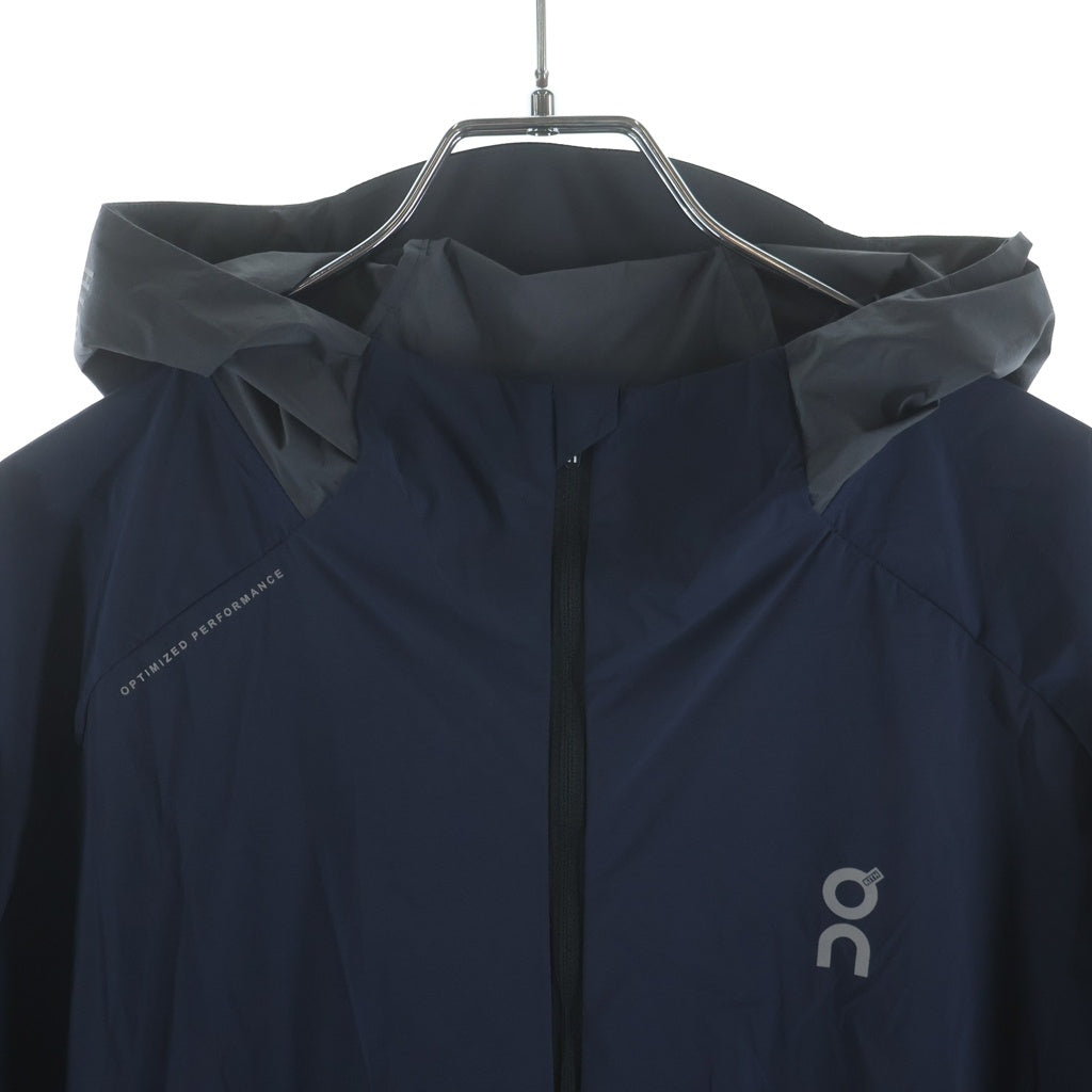 KITH(キス) 26SS ×ON CORE JACKET MIDNIGHT オン コア ミッドナイト ジップアップ フーデッド ナイロンジャケット ブルー 1MG11370688