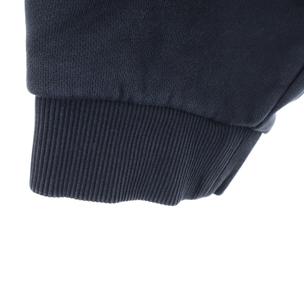 KITH(キス) ZIP HOODIE ロゴ刺繍 ダブルジップ スウェットジップアップパーカー フーディ ダークグレー 25-070-060-0011-4-0