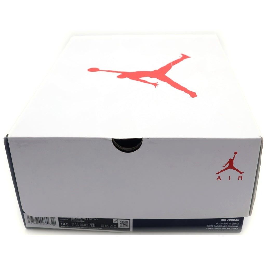 NIKE(ナイキ) AIR JORDAN 6 RETRO WHITE AND MIDNIGHT NAVY エアジョーダン1 レトロ ハイカット スニーカー ホワイト/ネイビー US10.5/28.5cm CT8529-164