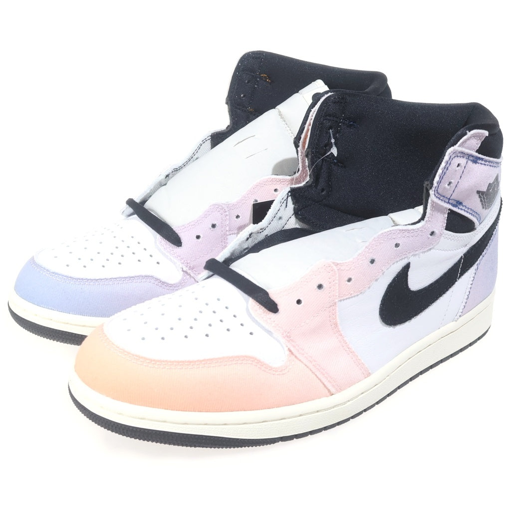 NIKE(ナイキ) AIR JORDAN 1 RETRO HI OG CRAFT エアジョーダン1 レトロ クラフト ハイカット スニーカー マルチカラー ホワイト US10.5/28.5cm DX0054-805