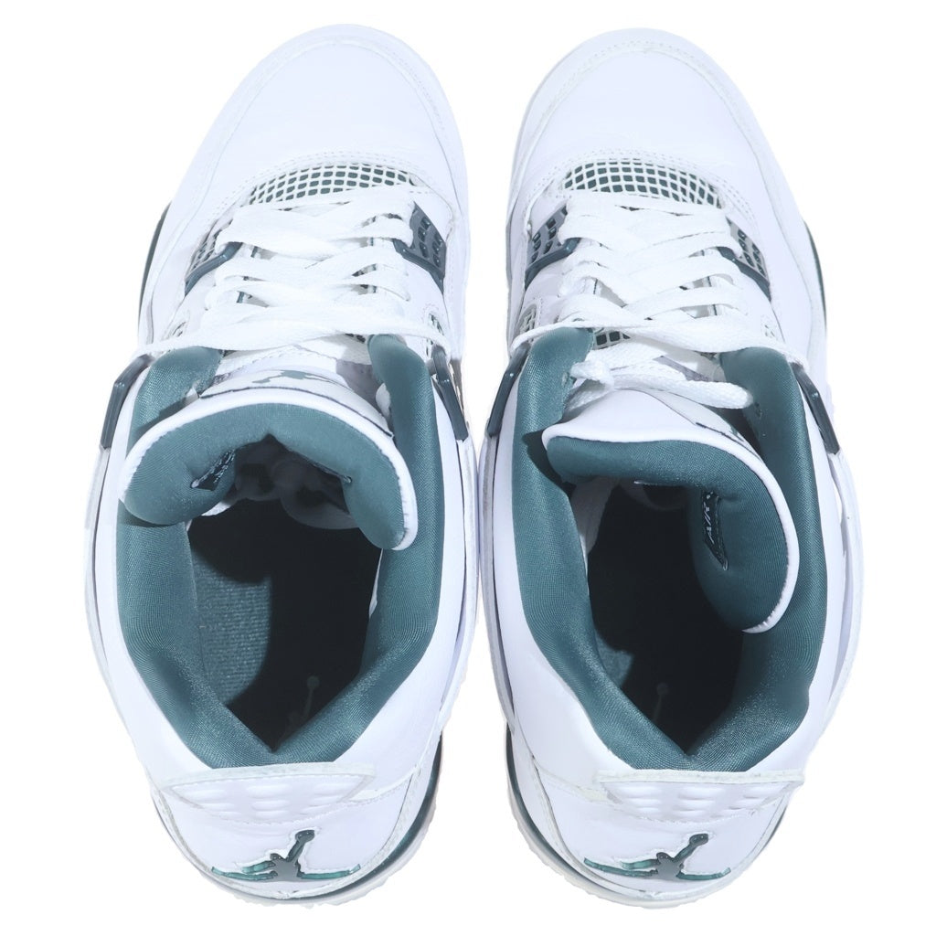 NIKE(ナイキ) AIR JORDAN 4 RETRO OXIDIZED GREEN エアジョーダン4 レトロ ローカット スニーカー ホワイト/グリーン US10.5/28.5cm FQ8138-103
