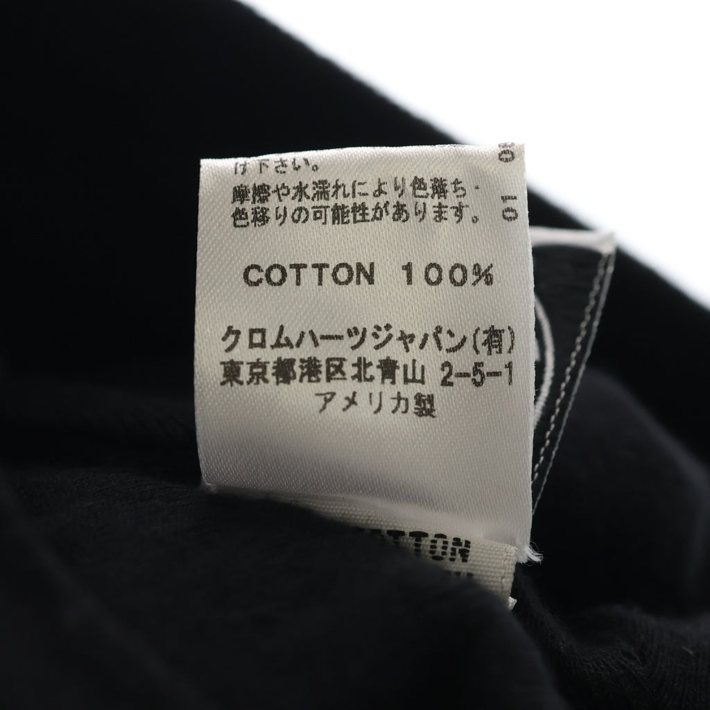 CHROME HEARTS(クロムハーツ) THERMAL BEANIE オールド へアリークロス刺繍 サーマル ビーニー ニット帽 ブラック