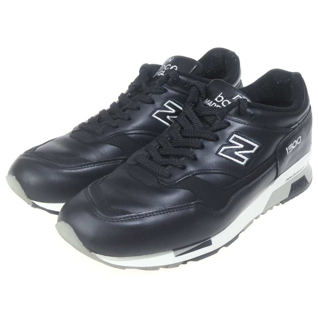 New Balance(ニューバランス) レースアップ ローカットレザースニーカー シューズ ブラック US10/28cm M1500BK