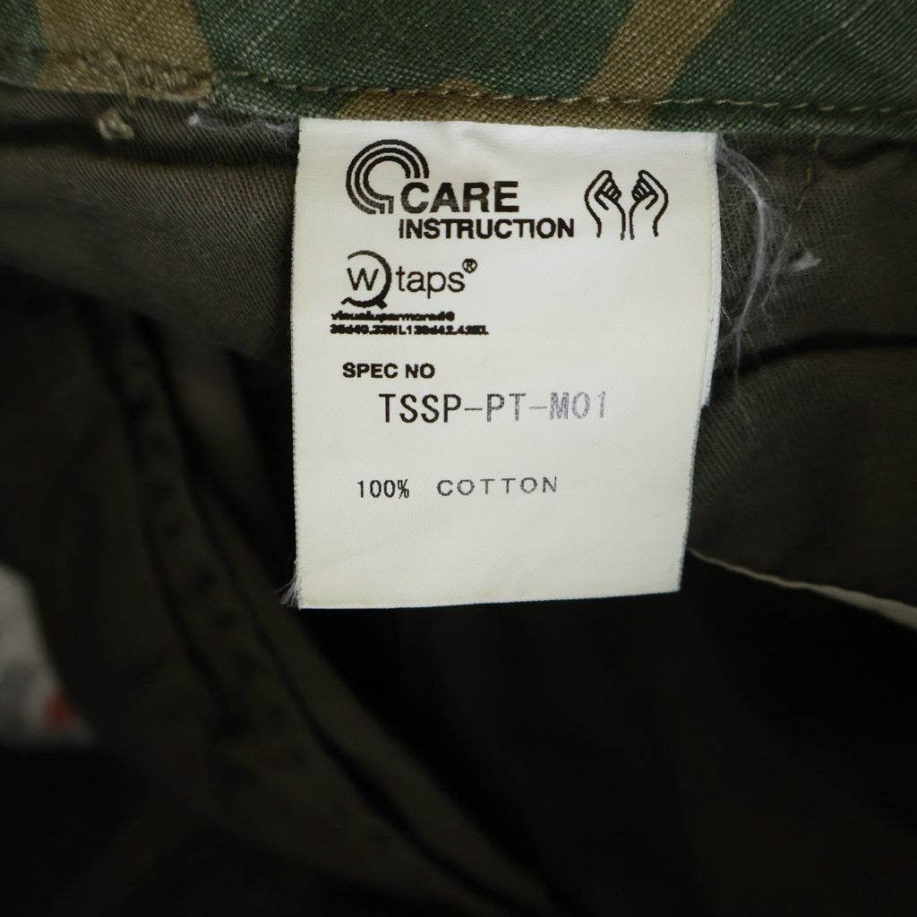 WTAPS(ダブルタップス) 07SS ×SUPREME JUNGLE STOCK BDU PANTS シュプリーム ジャングルストック バトルドレスユニフォーム カモ柄 カーゴパンツ カーキ TSSP-PT-M01