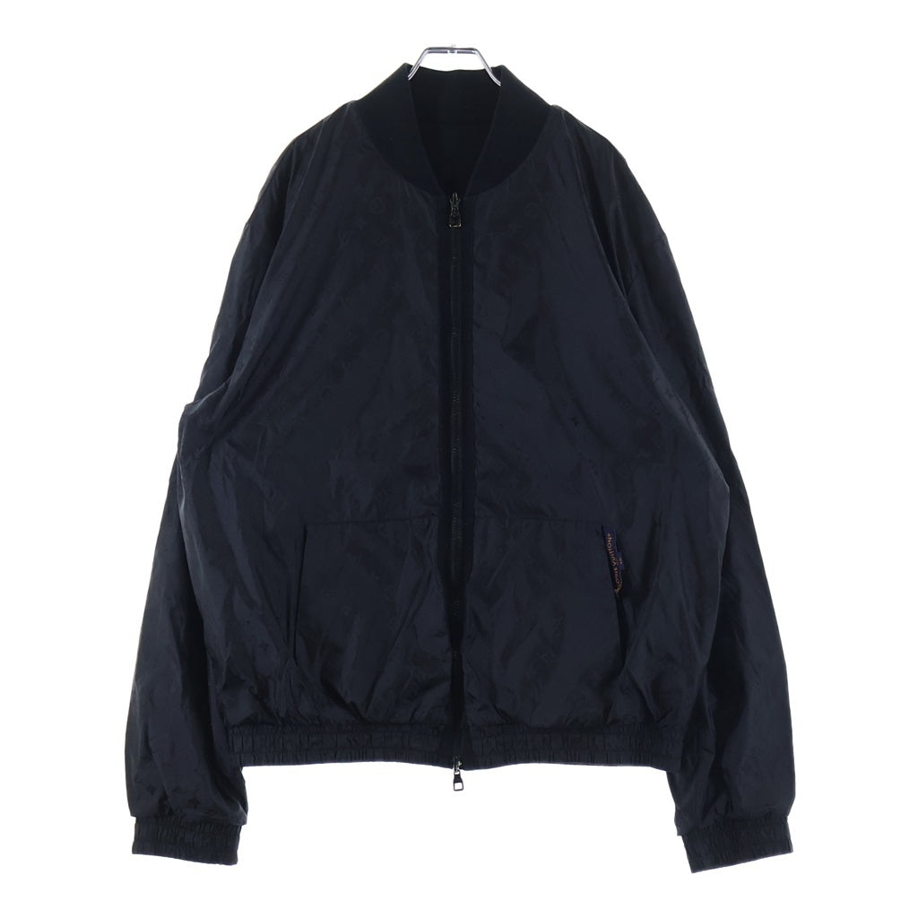 LOUIS VUITTON(ルイヴィトン) 24SS モノグラム リバーシブルジャケット ライトボンバーブルゾン ブラック RM241Q ZLW HON40W