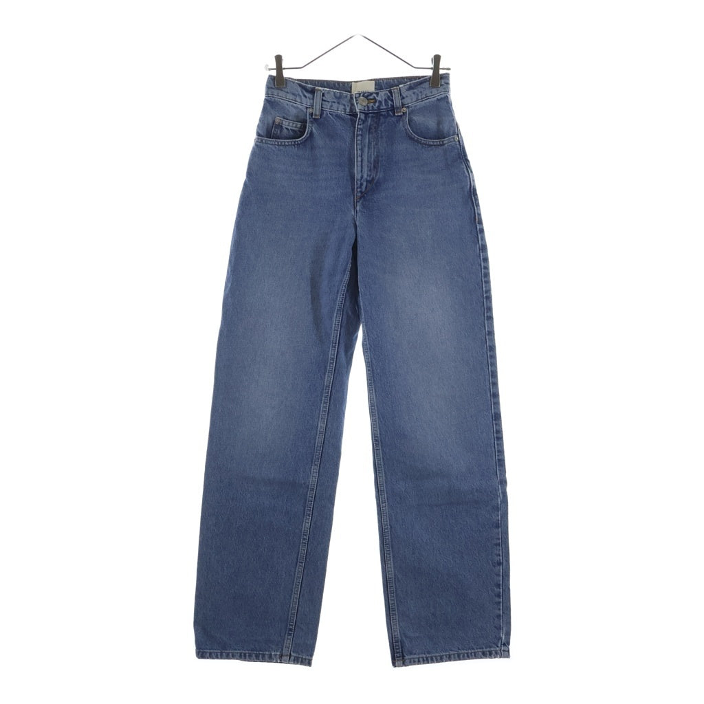 ISABEL MARANT(イザベル マラン) DROMIE DENIM PANTS ドーミー ジップフライ ストレートデニムパンツ ジーンズ インディゴ PA0636FA-D1H04I レディース