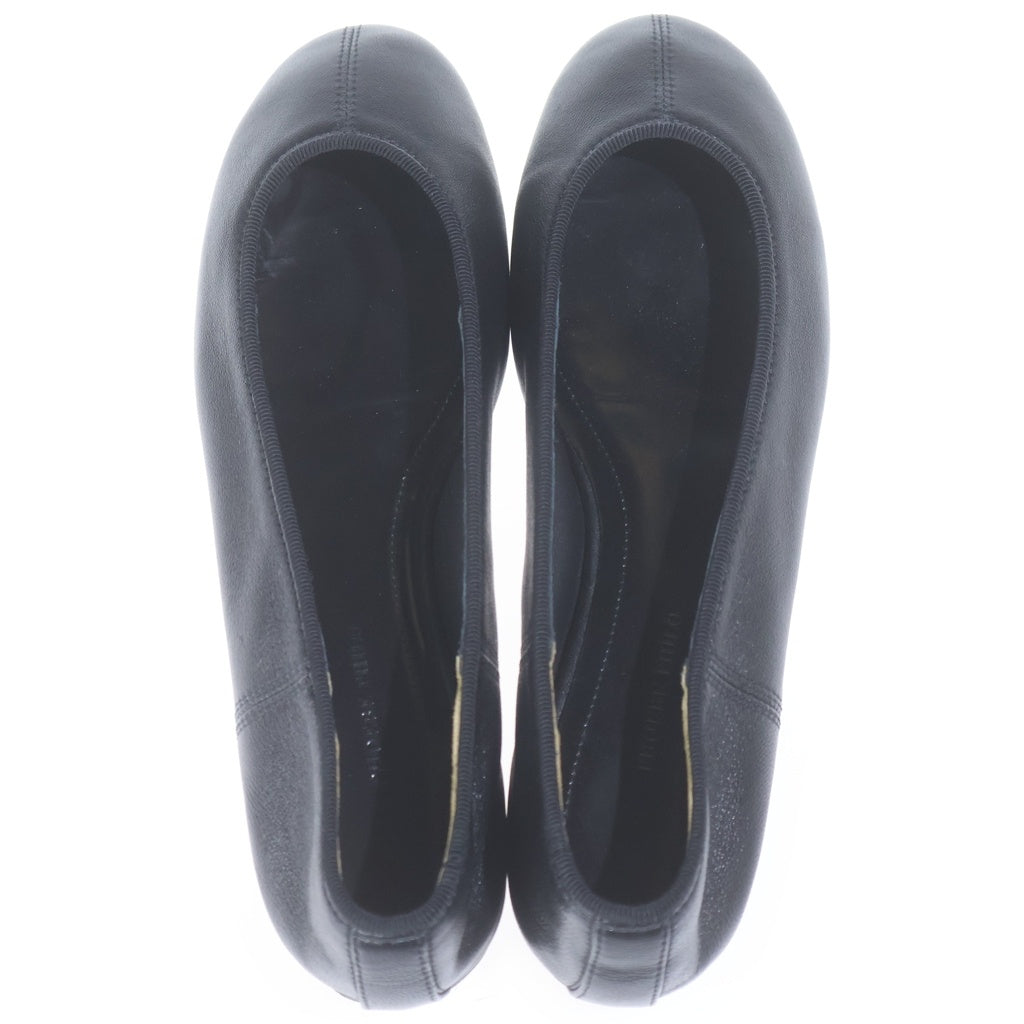 NO BRAND(ノーブランド) PHOEBE PHILO フィービーファイロ BLACK SOFT FLAT ソフトフラット バレエシューズ パンプス レディース ブラック AS19-LT0064-900BK