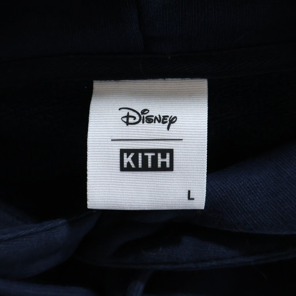 KITH(キス) xDISNEY CYBER MONDAY DONALD DUCK CLASSIC LOGO HOODIE ディズニー サイバーマンデー ドナルドダック クラシックロゴ フーディー パーカー KHM031775-413