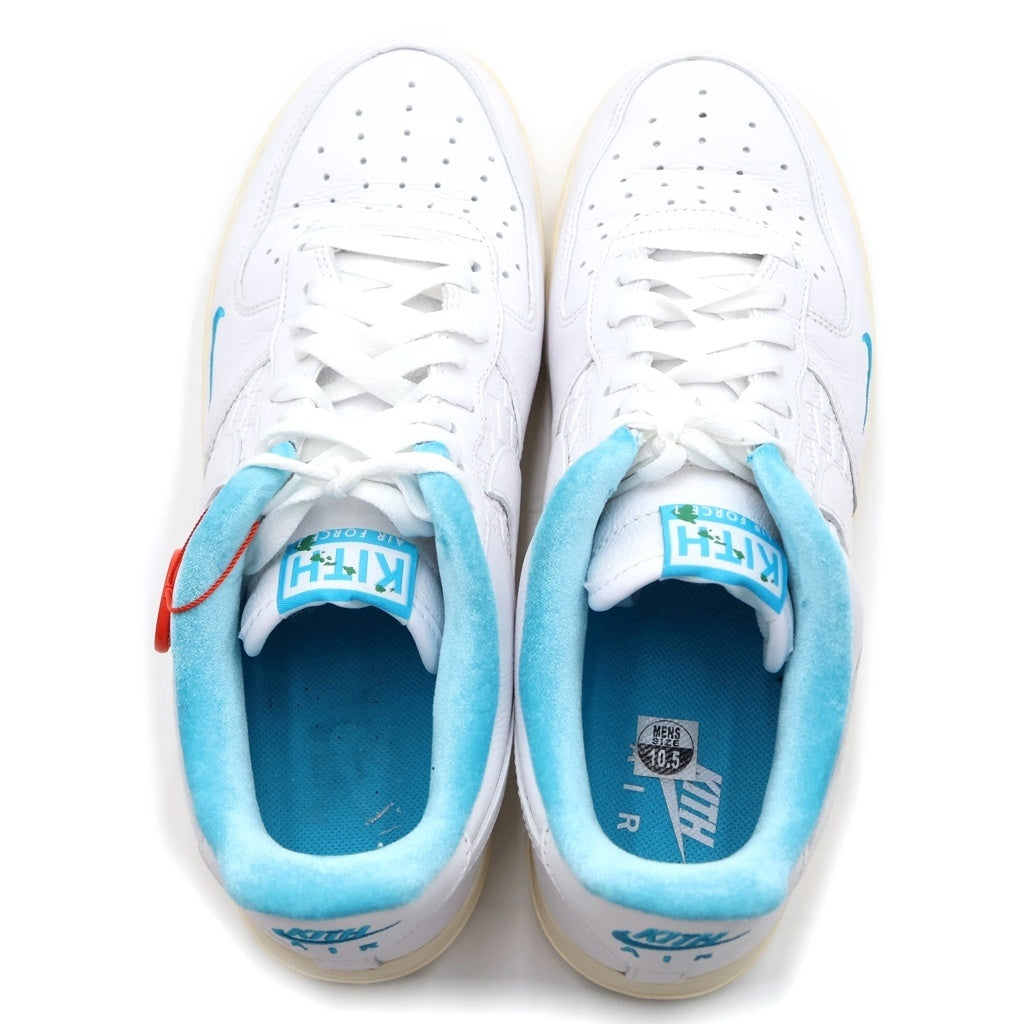 NIKE(ナイキ) ×KITH AIR FORCE 1 LOW HAWAII キス エアフォース1 ハワイ ローカットスニーカー ホワイト/ブルー US10.5/28.5cm DC9555-100