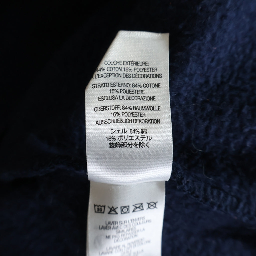 SUPREME(シュプリーム) 23AW Small Box Hooded Sweatsirt スモールボックス ロゴエンブロイダリー フーデッドスウェットシャツ パーカー ネイビー