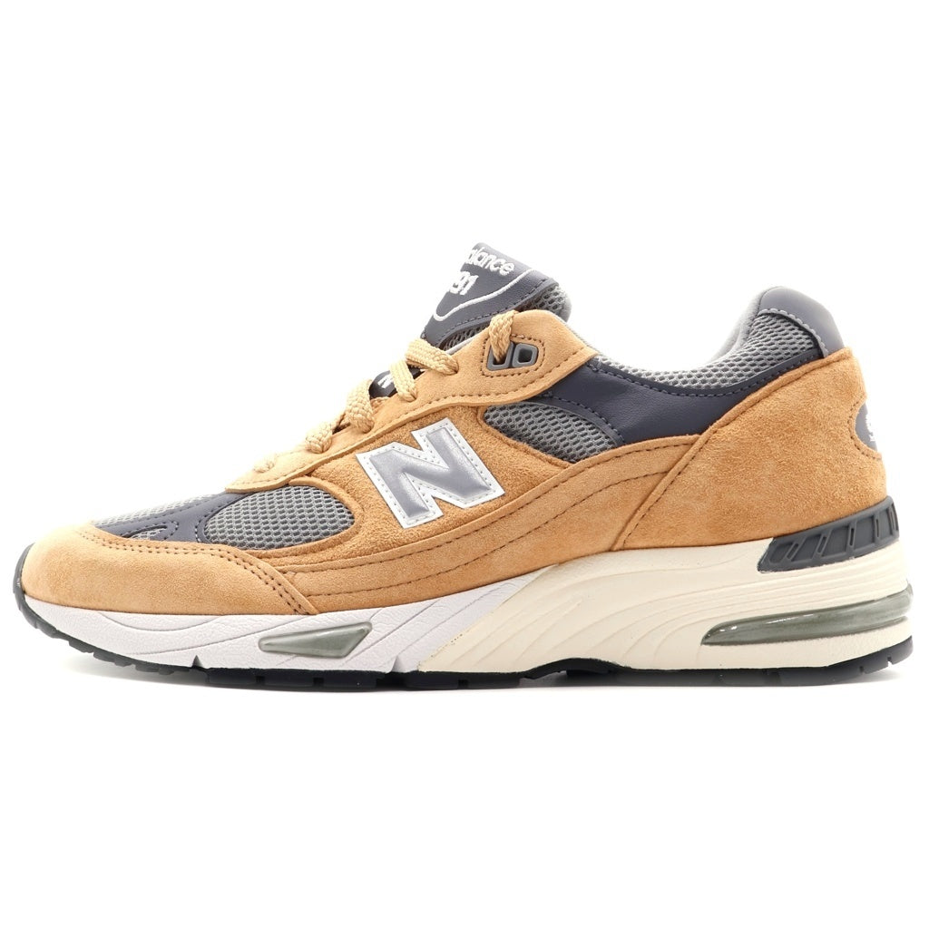 New Balance(ニューバランス) 991 TAN タン レースアップ ローカットスニーカー シューズ US8/26cm ベージュ/グレー M991TGG