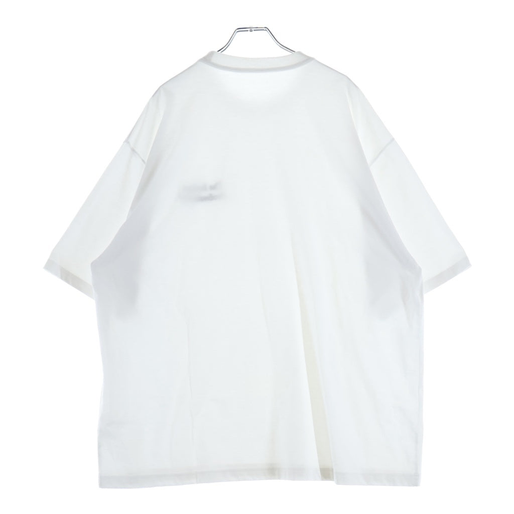 The Ennoy Professional(エンノイプロフェッショナル) PROFESSIONAL LOGO T-Shirt プロフェッショナルロゴ クルーネックロゴ半袖Tシャツ カットソー ホワイト SS24BRENCT04NTL