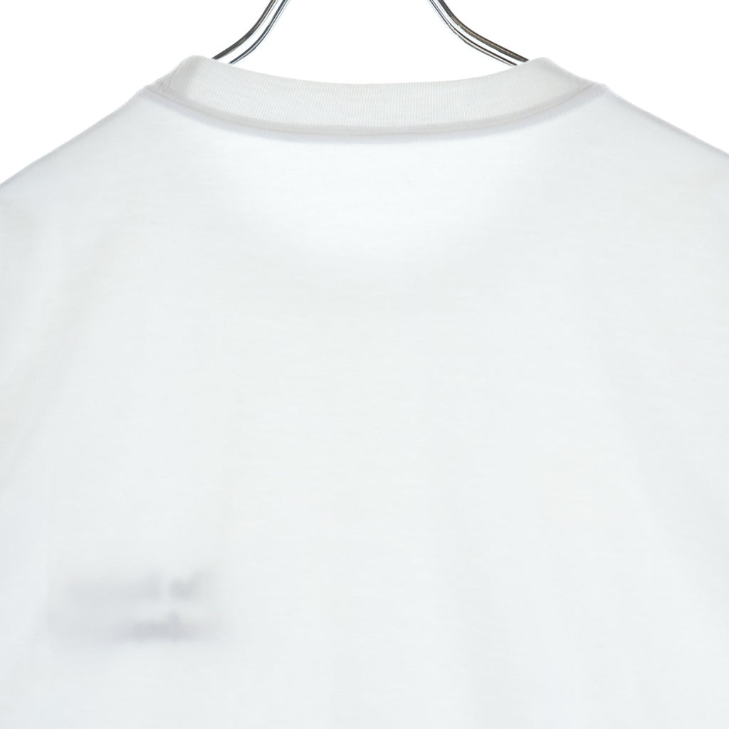 The Ennoy Professional(エンノイプロフェッショナル) PROFESSIONAL LOGO T-Shirt プロフェッショナルロゴ クルーネックロゴ半袖Tシャツ カットソー ホワイト SS24BRENCT04NTL