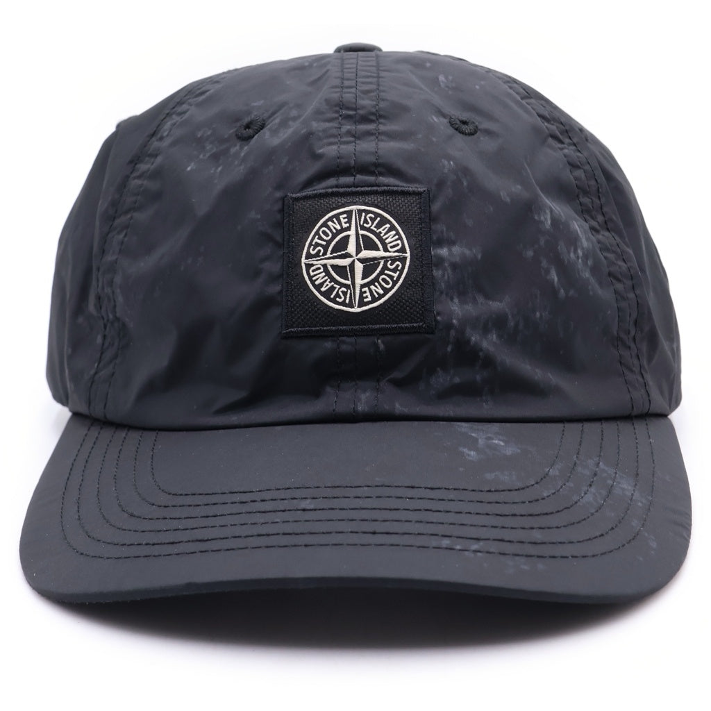 SUPREME(シュプリーム) 20AW ×STONE ISLAND ISLAND PAINTED CAMO NYLON 6-PANEL ペインティッドカモ ナイロン6パネルキャップ 帽子 ブラック