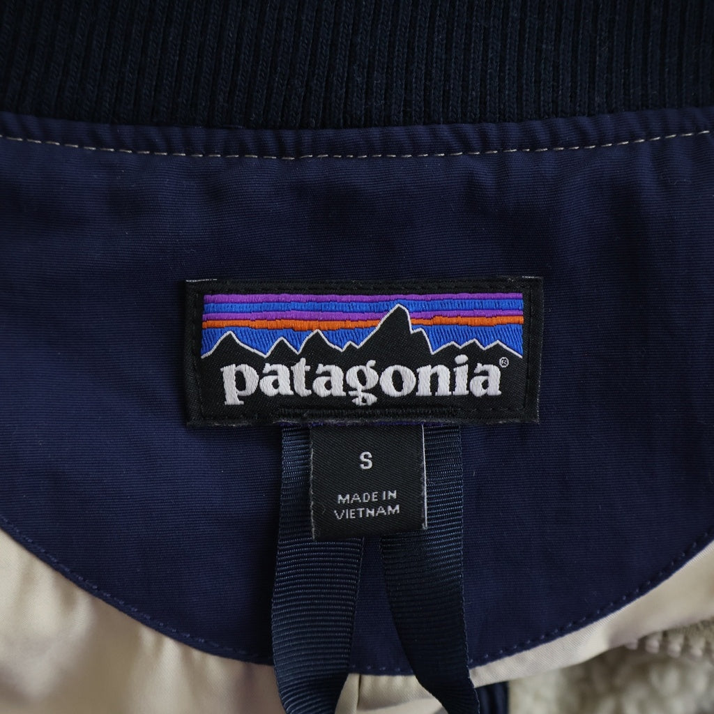 PATAGONIA(パタゴニア) 19AW RETRO X BOMBER JACKET レトロX ジップアップ ボア ボンバージャケット アイボリー 22830FA19