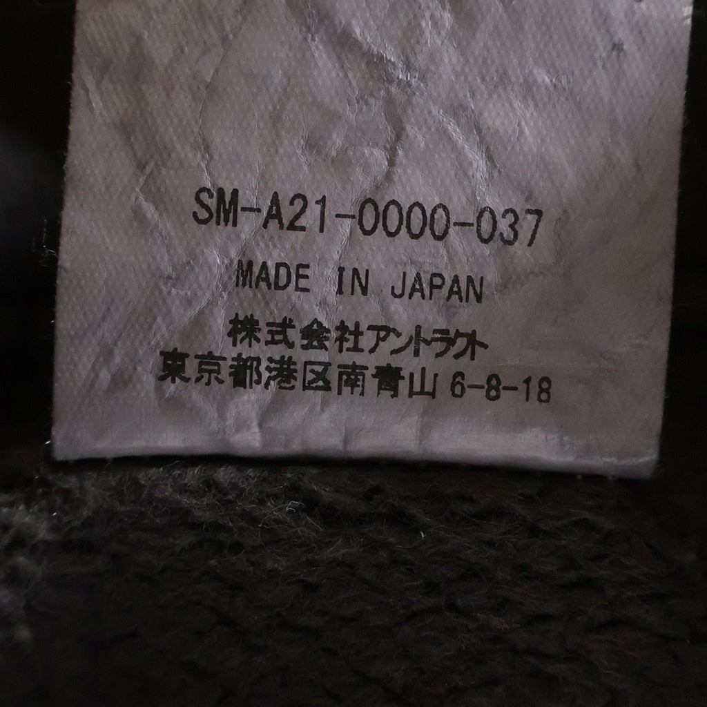 SAINT MICHAEL(セントマイケル) 21AW Hoodie Focus フォーカス ヴィンテージ加工 プルオーバーフーディー パーカー グレー SM-A21-0000-037