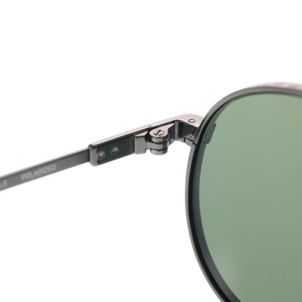HUBLOT(ウブロ) POLARIZED ティアドロップシェイプ カラーレンズ サングラス メガネ グリーン/ブラック H012.078