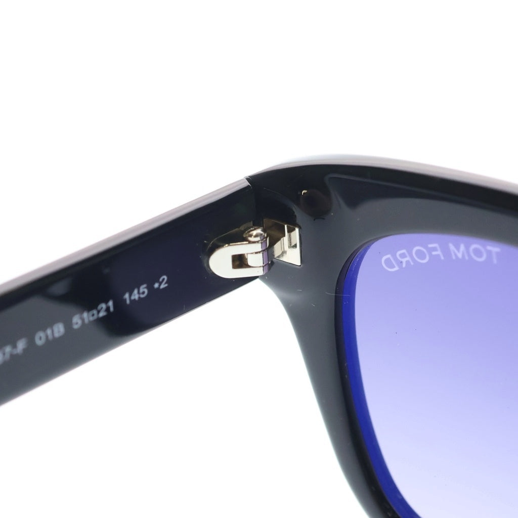 TOM FORD(トムフォード) SNOWDON スノードン ウェリントンフレーム カラーレンズ サングラス メガネ ブラック TF237-F レディース