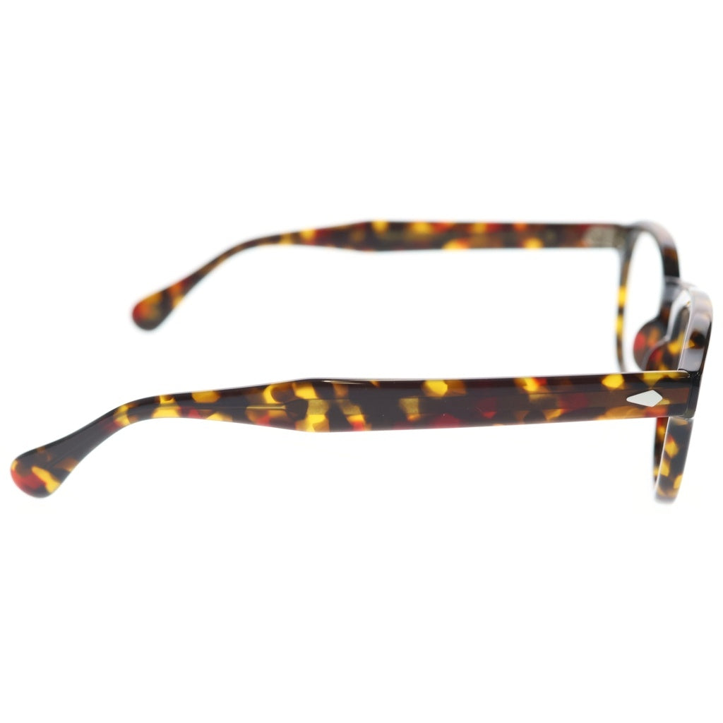 MOSCOT(モスコット) LEMTOSH レムトッシュ ウェリントンフレーム クリアレンズ サングラス メガネ ブラウン/ブラック レディース