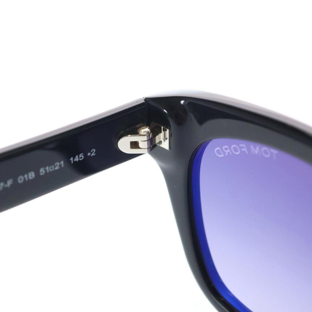 TOM FORD(トムフォード) SNOWDON スノードン ウェリントンフレーム カラーレンズ サングラス メガネ ブラック TF237-F