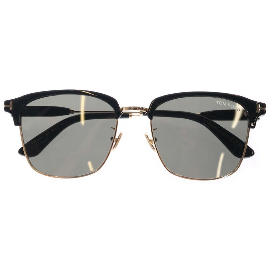 TOM FORD(トムフォード) TF1242-K アジアンフィット サーモントフレーム カラーレンズ サングラス メガネ ブラック/ゴールド