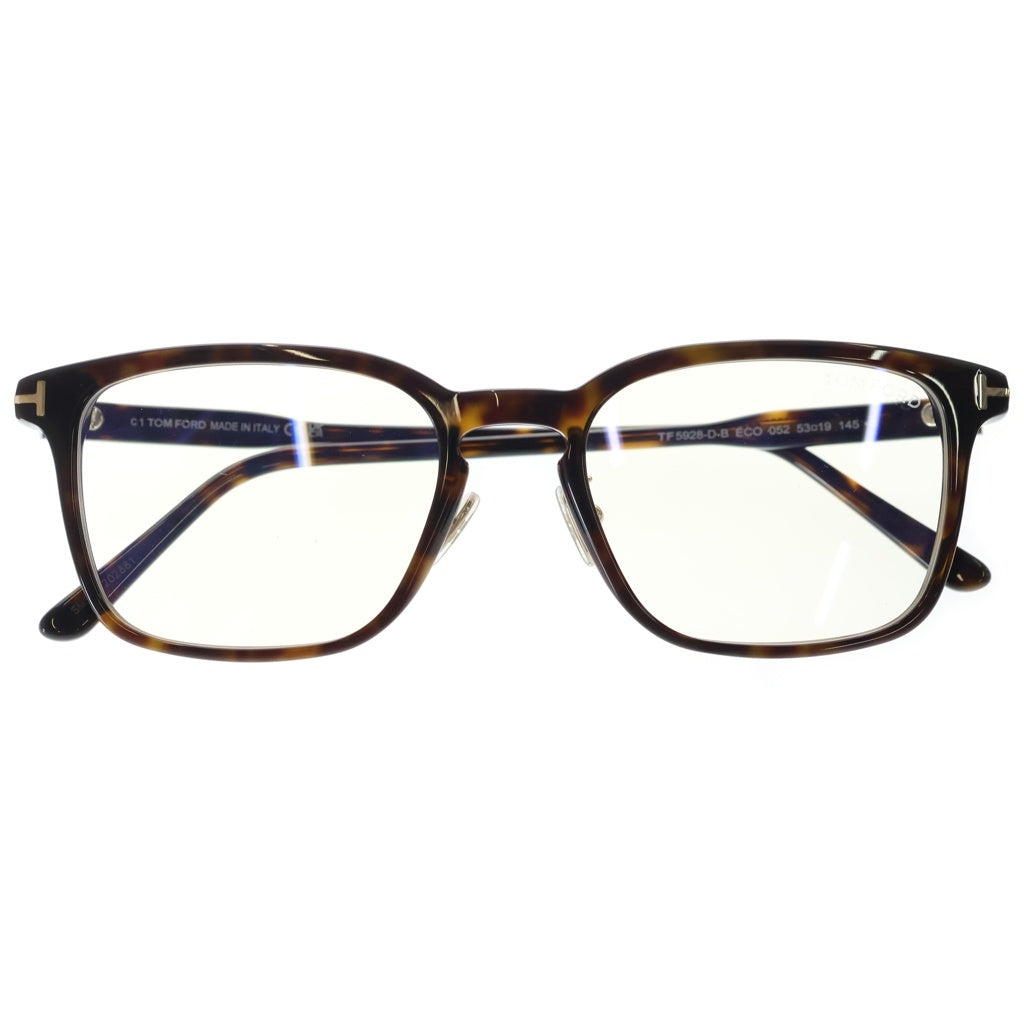 TOM FORD(トムフォード) TF5928-D-B アジアンフィット ウェリントンフレーム クリアレンズ サングラス メガネ ブラウン