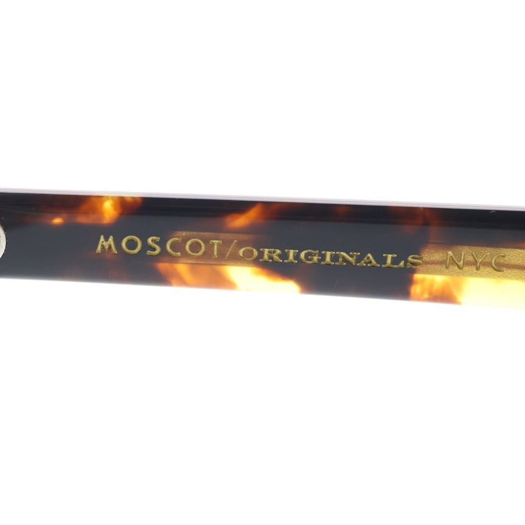 MOSCOT(モスコット) LEMTOSH レムトッシュ ウェリントンフレーム クリアレンズ サングラス メガネ イエロー