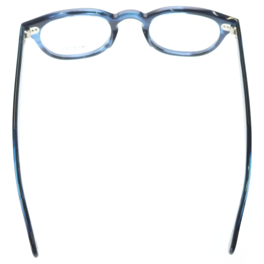 MOSCOT(モスコット) LEMTOSH レムトッシュ ウェリントンフレーム クリア サングラス メガネ ブルー