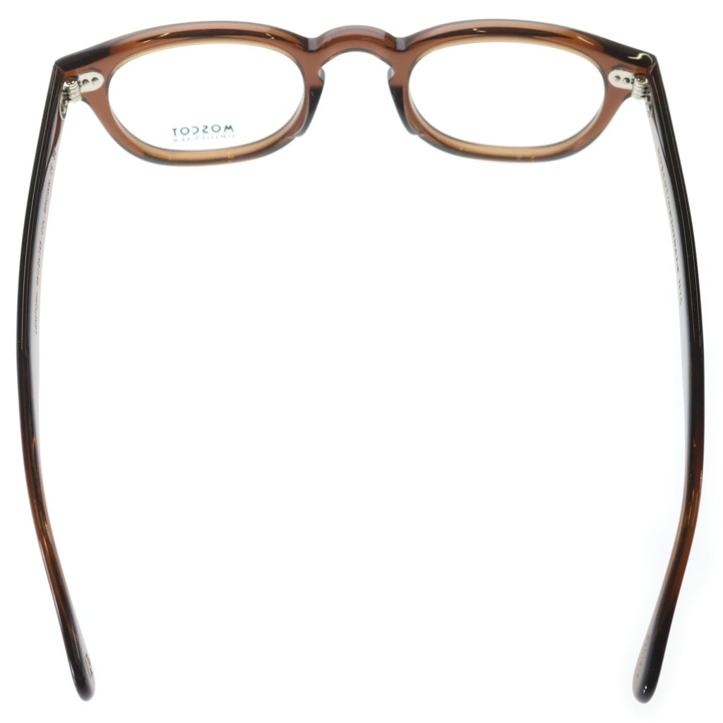 MOSCOT(モスコット) LEMTOSH レムトッシュ ウェリントンフレーム クリア サングラス メガネ ブラウン