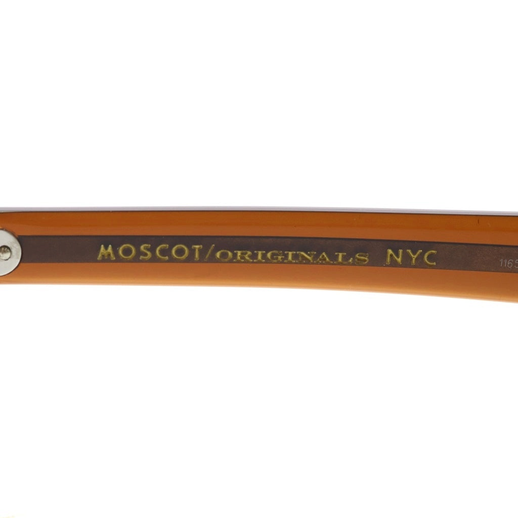 MOSCOT(モスコット) LEMTOSH レムトッシュ ウェリントンフレーム クリア サングラス メガネ ブラウン