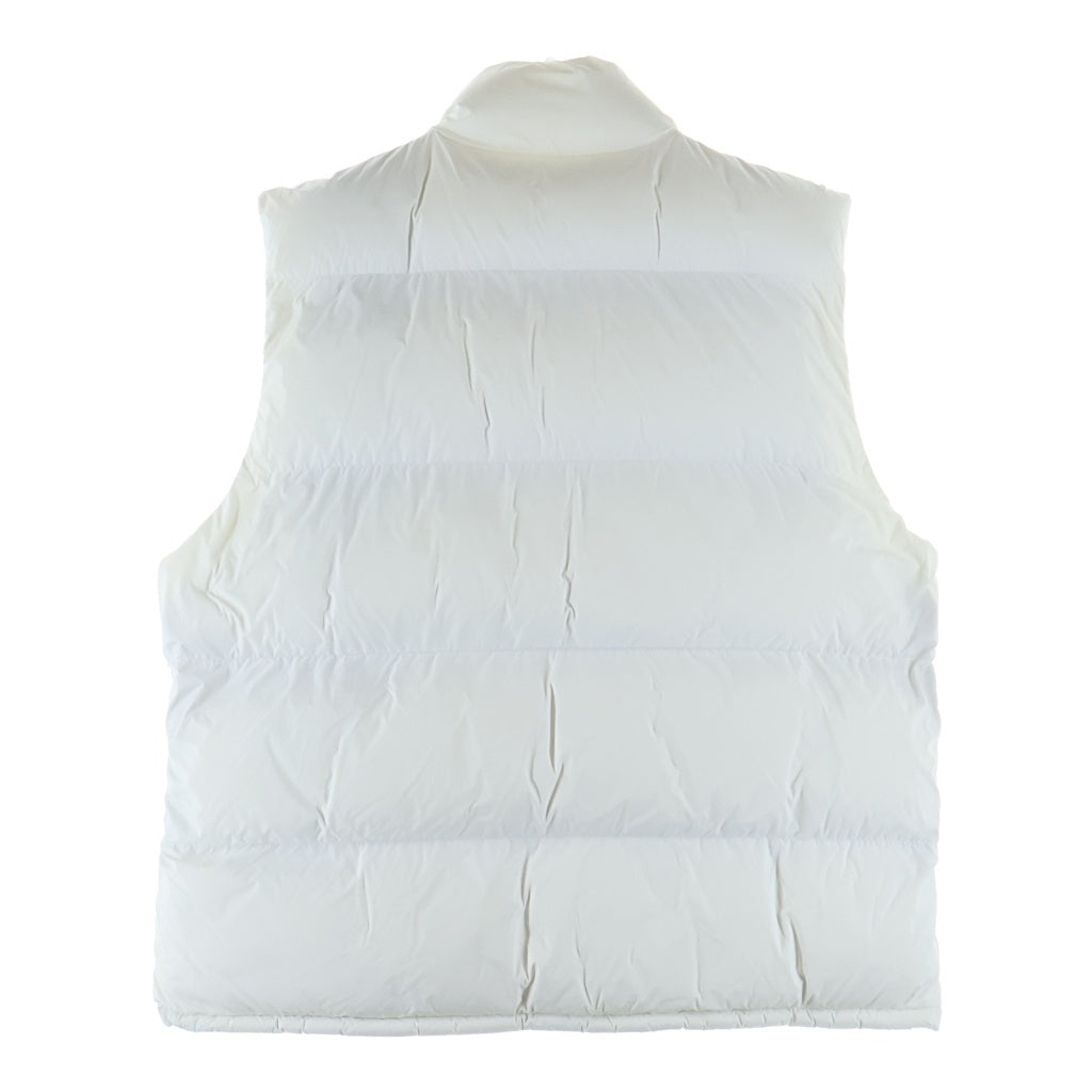 BALENCIAGA(バレンシアガ) 3B SKI Puffer Down vest スポーツアイコン スキー 中綿 パファー ジップアップダウンベスト ホワイト 773987 TP039