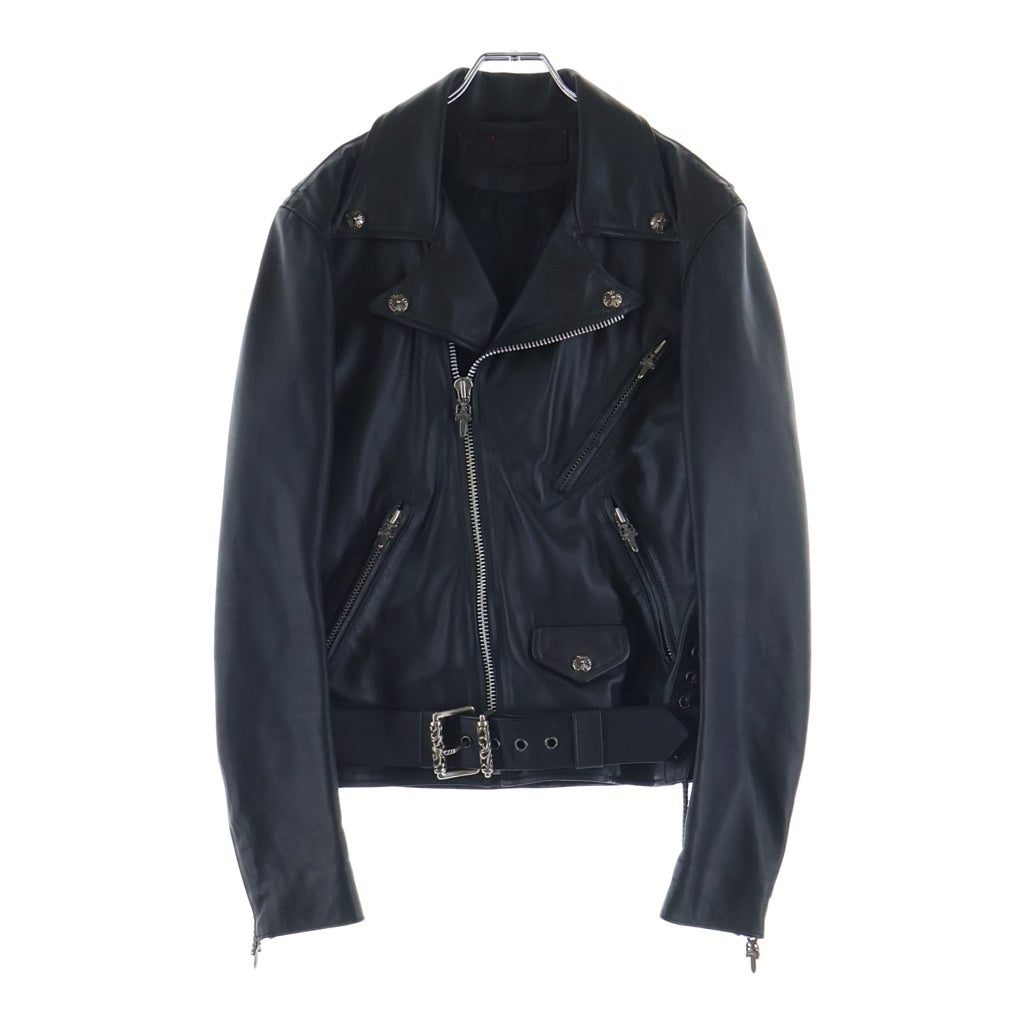 CHROME HEARTS(クロムハーツ) JJ DEAN JJディーン ダガージップライダースレザージャケット ブラック