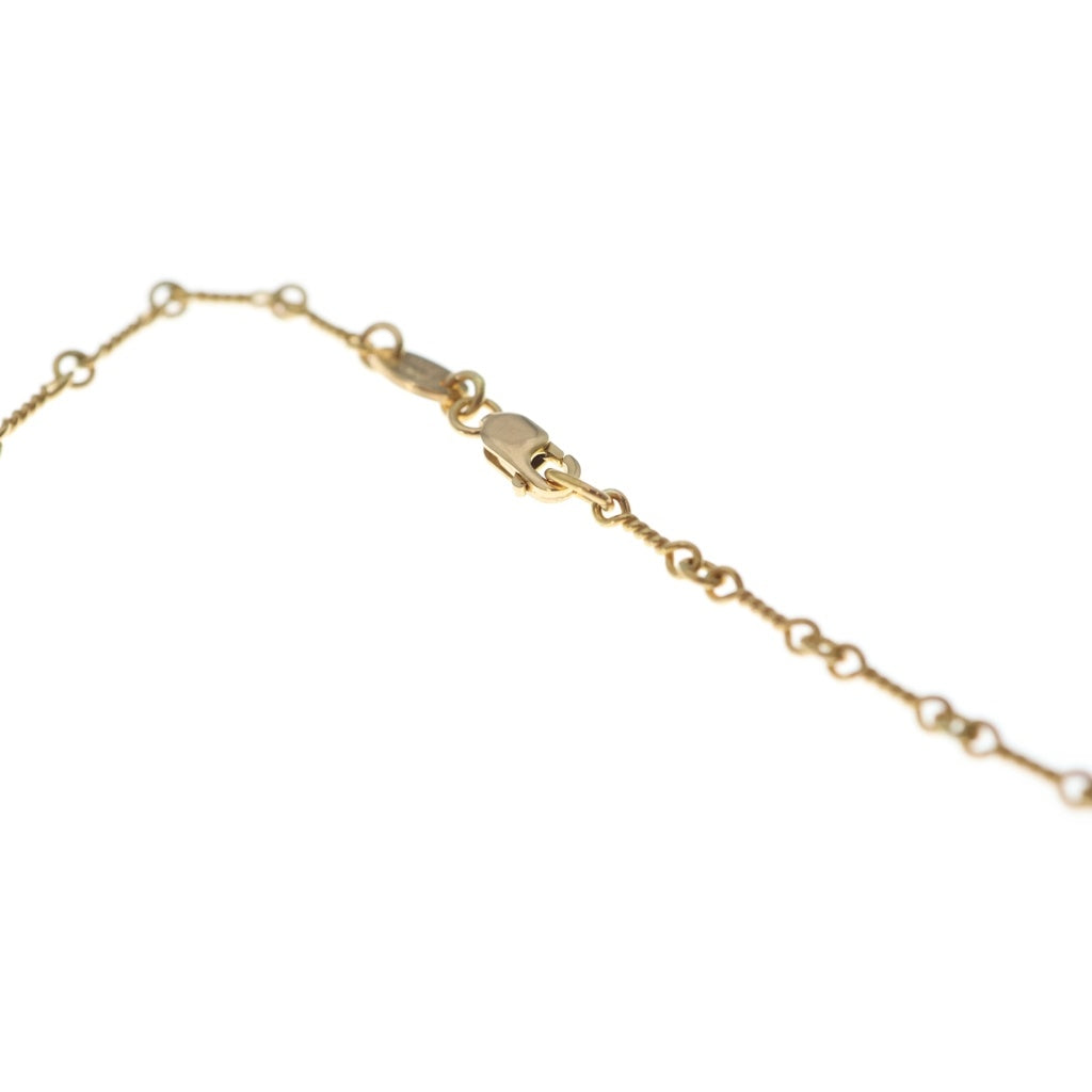 CHROME HEARTS(クロムハーツ) 22K NECKCHAIN T20 ツイストチェーンネックレス 20inch ゴールド BCA015