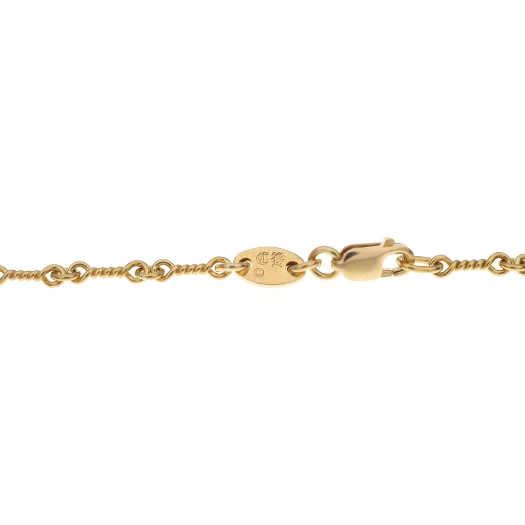 CHROME HEARTS(クロムハーツ) 22K NECKCHAIN T20 ツイストチェーンネックレス 20inch ゴールド BCA015