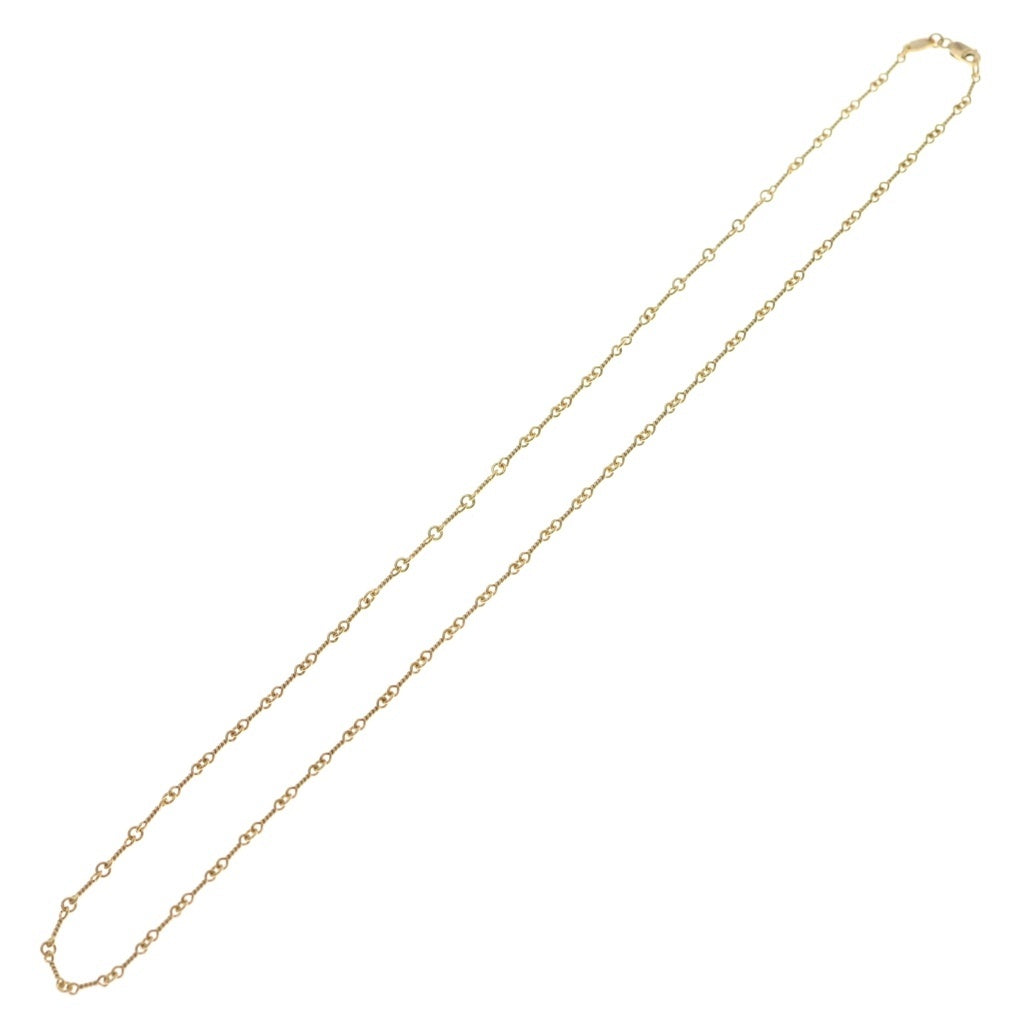 CHROME HEARTS(クロムハーツ) 22K NECKCHAIN T20 ツイストチェーンネックレス 20inch ゴールド BCA015