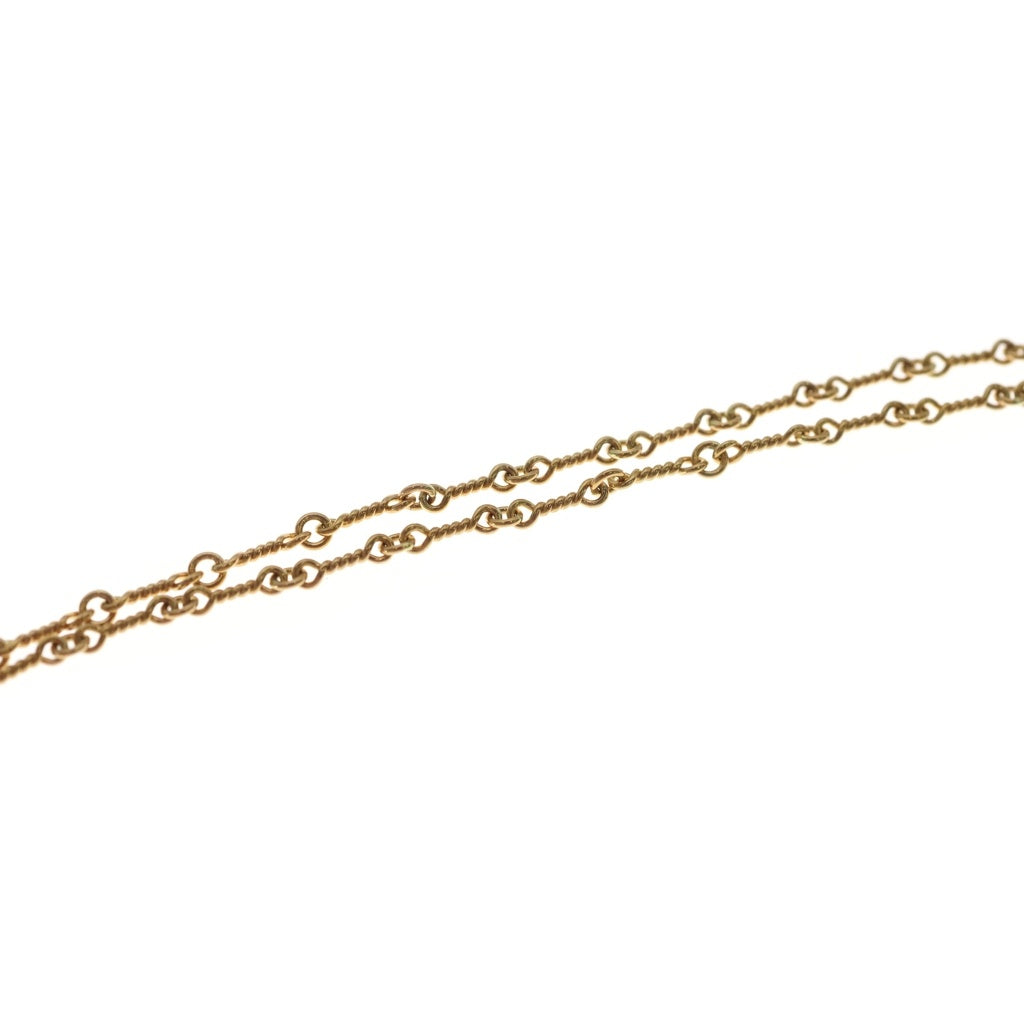 CHROME HEARTS(クロムハーツ) 22K NECKCHAIN T20 ツイストチェーンネックレス 20inch ゴールド BCA015