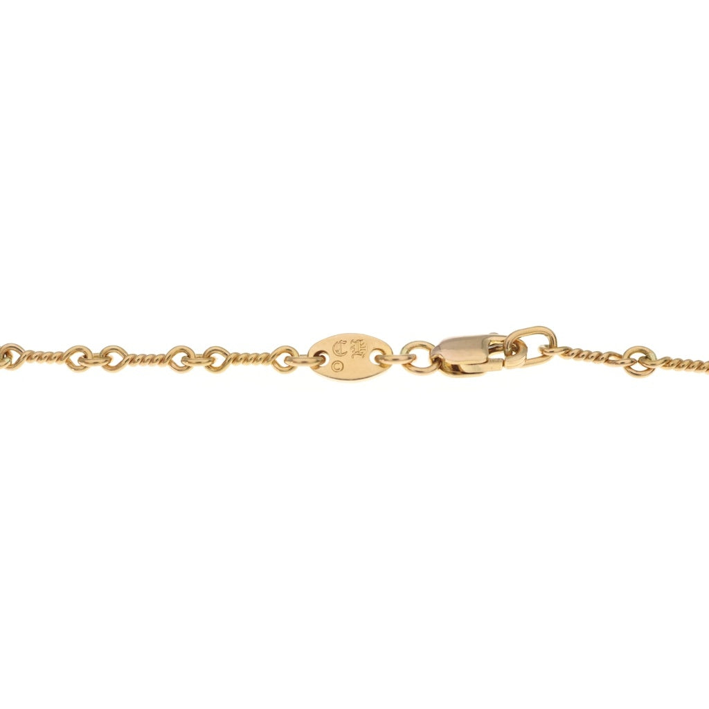 CHROME HEARTS(クロムハーツ) 22K NECKCHAIN T20 ツイストチェーンネックレス 20inch ゴールド BCA015